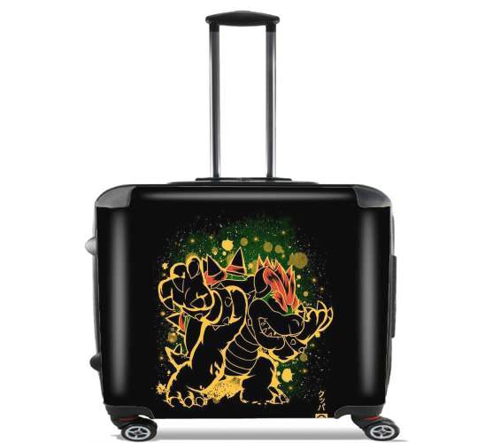  Bowser Abstract Art para Ruedas cabina bolsa de equipaje maleta trolley 17" laptop