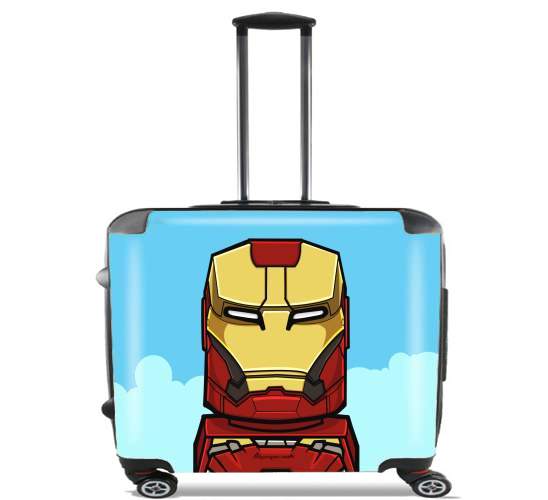  Bricks Ironman para Ruedas cabina bolsa de equipaje maleta trolley 17" laptop