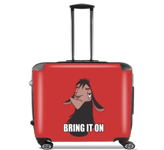  Bring it on Emperor Kuzco para Ruedas cabina bolsa de equipaje maleta trolley 17" laptop