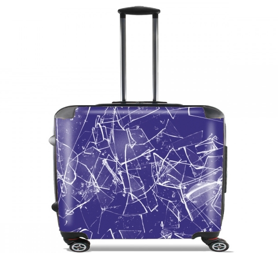 broken glass para Ruedas cabina bolsa de equipaje maleta trolley 17" laptop
