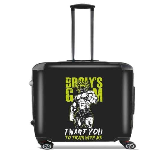  Broly Training Gym para Ruedas cabina bolsa de equipaje maleta trolley 17" laptop