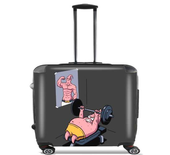  Buu x Patrick Fan para Ruedas cabina bolsa de equipaje maleta trolley 17" laptop