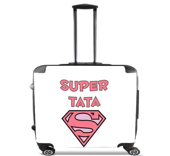  Cadeau pour une Super Cadeau para Ruedas cabina bolsa de equipaje maleta trolley 17" laptop