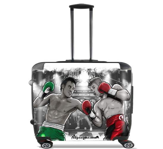  Canelo vs Chavez Jr CincodeMayo  para Ruedas cabina bolsa de equipaje maleta trolley 17" laptop