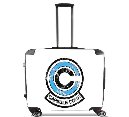  Capsule Corp para Ruedas cabina bolsa de equipaje maleta trolley 17" laptop