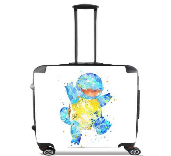  Carapuce Watercolor para Ruedas cabina bolsa de equipaje maleta trolley 17" laptop