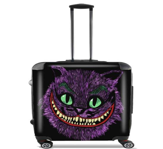  Cheshire Joker para Ruedas cabina bolsa de equipaje maleta trolley 17" laptop