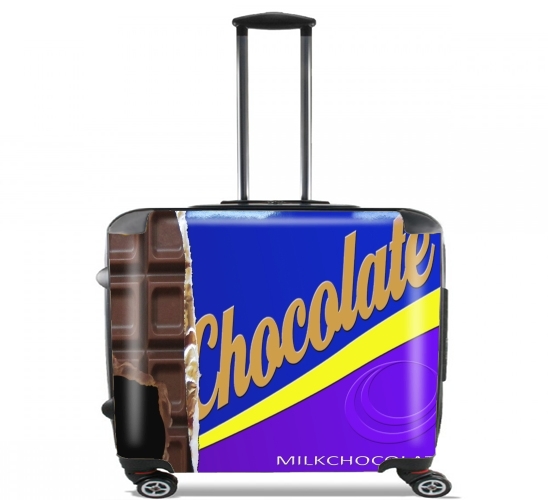  Barra de chocolate para Ruedas cabina bolsa de equipaje maleta trolley 17" laptop