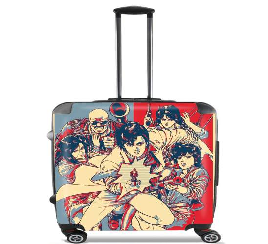  City hunter propaganda para Ruedas cabina bolsa de equipaje maleta trolley 17" laptop