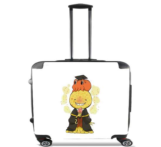  Classroom Koro sensei Ice Cream para Ruedas cabina bolsa de equipaje maleta trolley 17" laptop