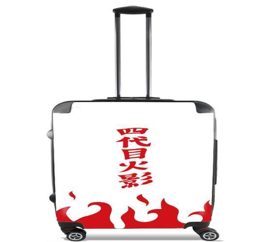  Cloak Uzumaki Family Hokage para Ruedas cabina bolsa de equipaje maleta trolley 17" laptop