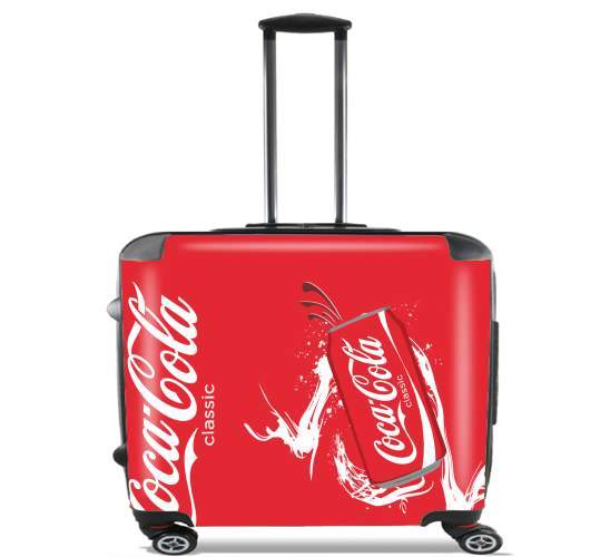  Coca Cola Rouge Classic para Ruedas cabina bolsa de equipaje maleta trolley 17" laptop