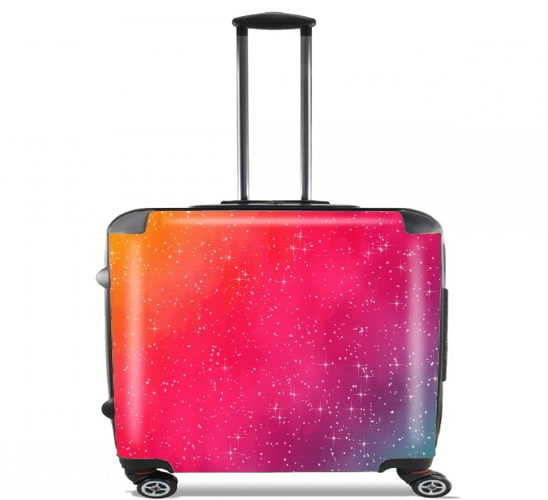  Colorful Galaxy para Ruedas cabina bolsa de equipaje maleta trolley 17" laptop