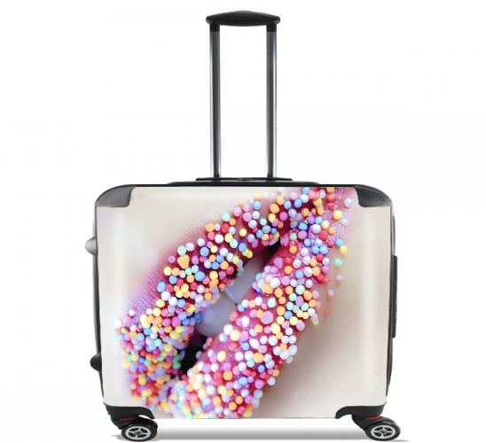  Colorful Lips para Ruedas cabina bolsa de equipaje maleta trolley 17" laptop