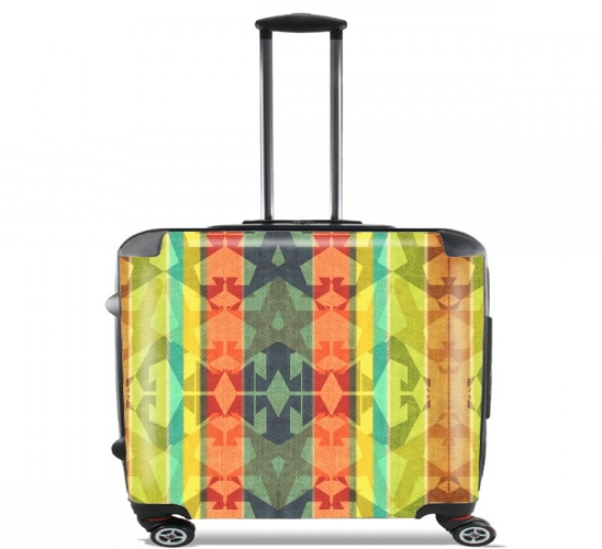  colourful design para Ruedas cabina bolsa de equipaje maleta trolley 17" laptop