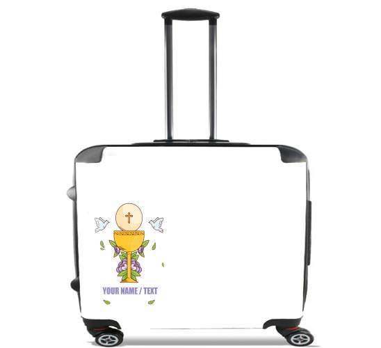  Communion Gift guest para Ruedas cabina bolsa de equipaje maleta trolley 17" laptop