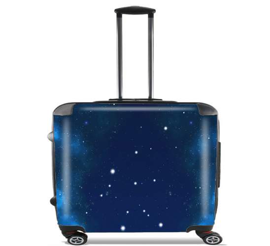  Constellations of the Zodiac: Aquarius para Ruedas cabina bolsa de equipaje maleta trolley 17" laptop