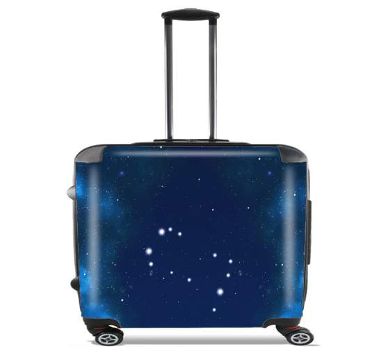 Constellations of the Zodiac: Gemini para Ruedas cabina bolsa de equipaje maleta trolley 17" laptop