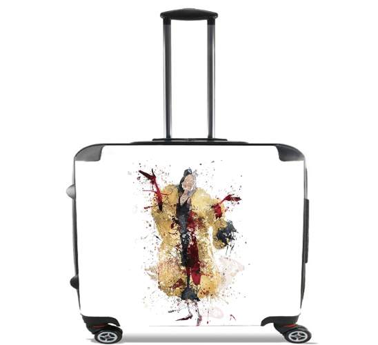  Cruella watercolor dream para Ruedas cabina bolsa de equipaje maleta trolley 17" laptop