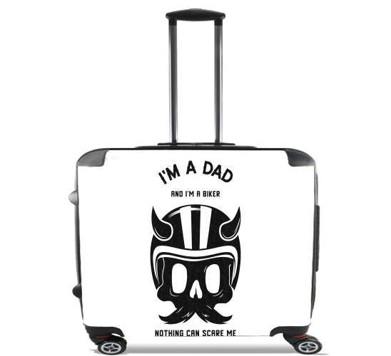  Dad and Biker para Ruedas cabina bolsa de equipaje maleta trolley 17" laptop