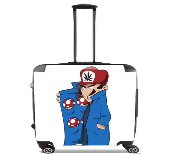  Dealer Mushroom Feat Wario para Ruedas cabina bolsa de equipaje maleta trolley 17" laptop