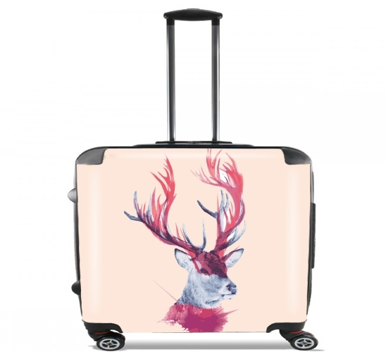  Deer paint para Ruedas cabina bolsa de equipaje maleta trolley 17" laptop