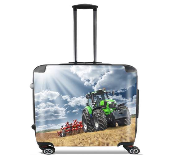  deutz fahr tractor para Ruedas cabina bolsa de equipaje maleta trolley 17" laptop