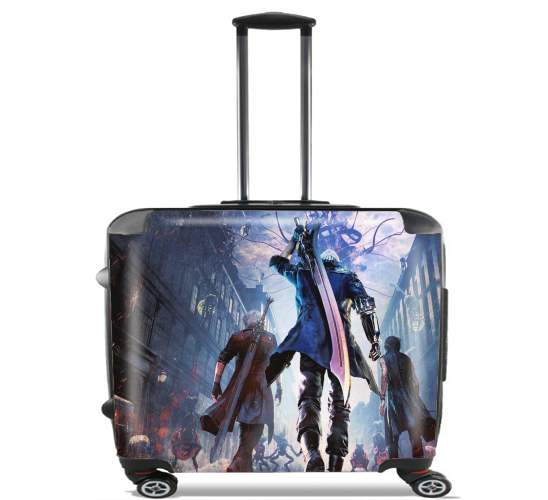  Devil may cry para Ruedas cabina bolsa de equipaje maleta trolley 17" laptop