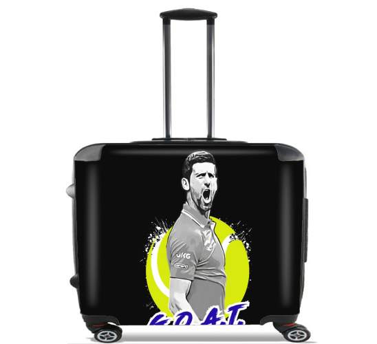  Djoko The goat para Ruedas cabina bolsa de equipaje maleta trolley 17" laptop