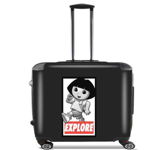  Dora Explore para Ruedas cabina bolsa de equipaje maleta trolley 17" laptop