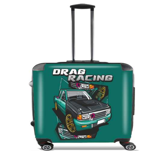  Drag Racing Car para Ruedas cabina bolsa de equipaje maleta trolley 17" laptop