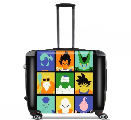  Dragon pop para Ruedas cabina bolsa de equipaje maleta trolley 17" laptop
