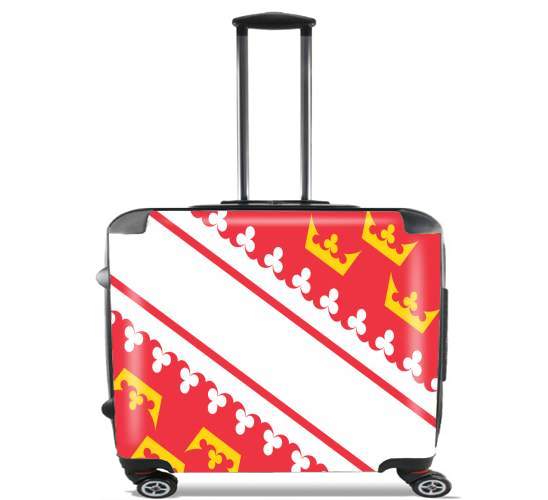  Drapeau alsacien Alsace Lorraine para Ruedas cabina bolsa de equipaje maleta trolley 17" laptop