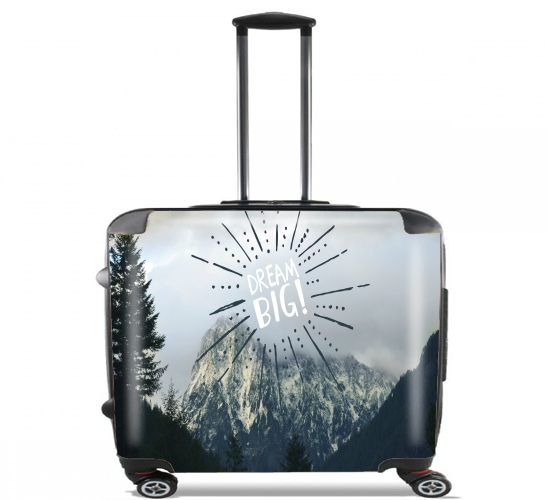  Dream Big para Ruedas cabina bolsa de equipaje maleta trolley 17" laptop