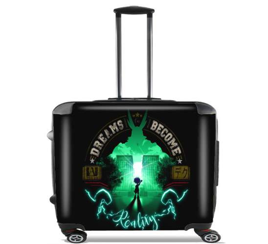  Dreams Become Reality Deku para Ruedas cabina bolsa de equipaje maleta trolley 17" laptop