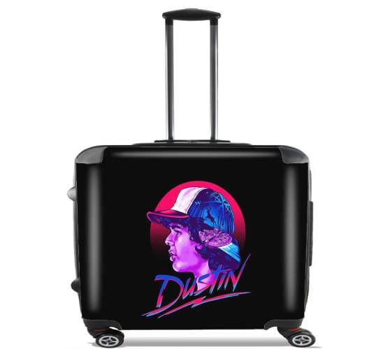  Dustin Stranger Things Pop Art para Ruedas cabina bolsa de equipaje maleta trolley 17" laptop