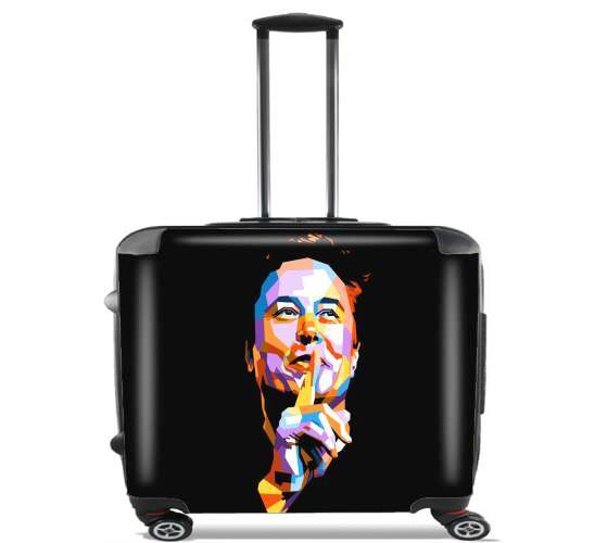  Elon Musk para Ruedas cabina bolsa de equipaje maleta trolley 17" laptop