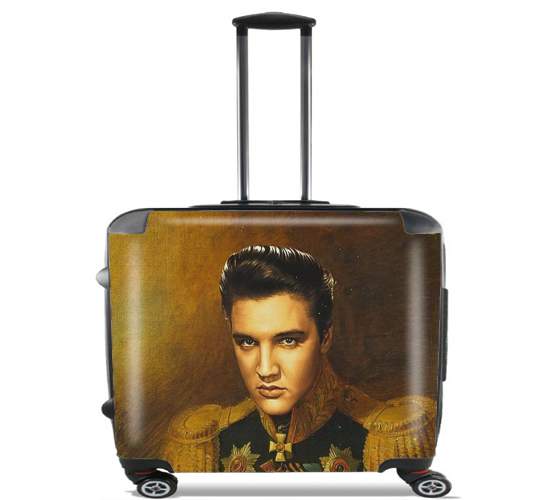  Elvis Presley General Of Rockn Roll para Ruedas cabina bolsa de equipaje maleta trolley 17" laptop