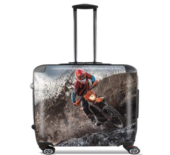  Enduro Moto Circuit para Ruedas cabina bolsa de equipaje maleta trolley 17" laptop