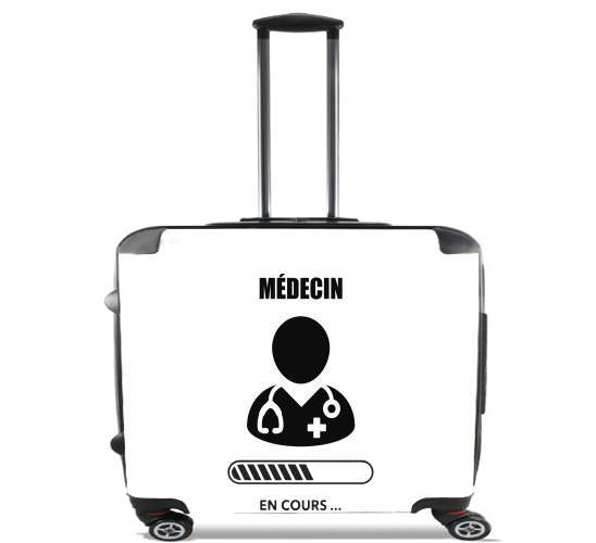  Etudiant medecine en cours Futur medecin docteur para Ruedas cabina bolsa de equipaje maleta trolley 17" laptop