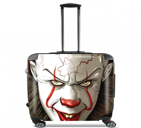  Evil Clown  para Ruedas cabina bolsa de equipaje maleta trolley 17" laptop