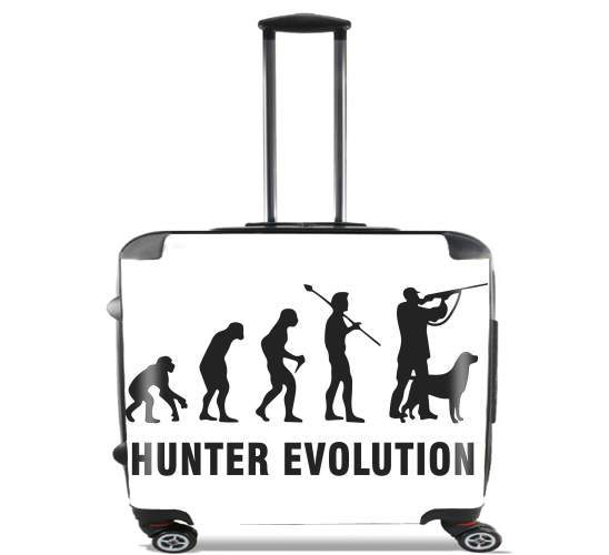  Evolución del cazador para Ruedas cabina bolsa de equipaje maleta trolley 17" laptop