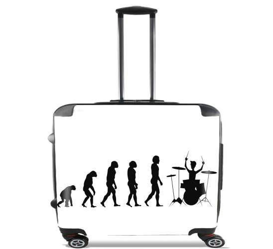  Evolution of Drummer para Ruedas cabina bolsa de equipaje maleta trolley 17" laptop