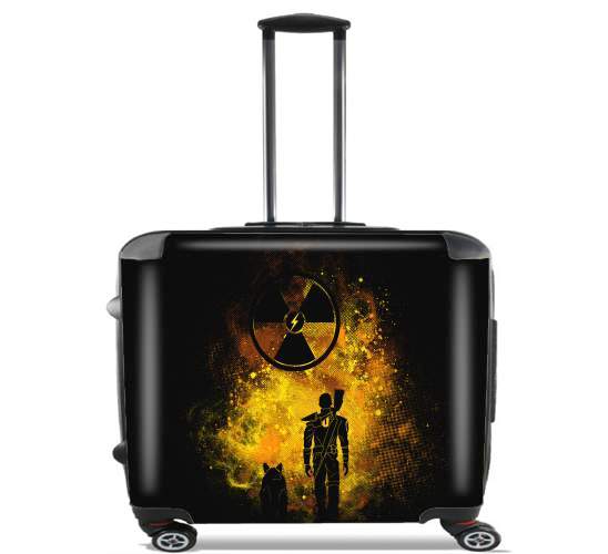  Fallout Art para Ruedas cabina bolsa de equipaje maleta trolley 17" laptop