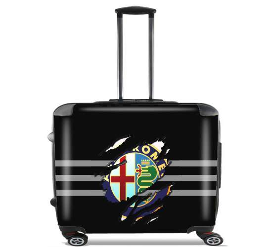  Fan Driver Alpha Romeo Griffe Art para Ruedas cabina bolsa de equipaje maleta trolley 17" laptop
