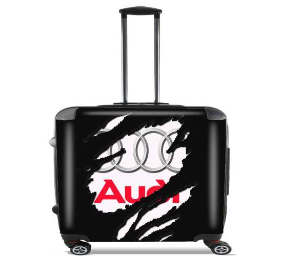  Fan Driver Audi GriffeSport para Ruedas cabina bolsa de equipaje maleta trolley 17" laptop