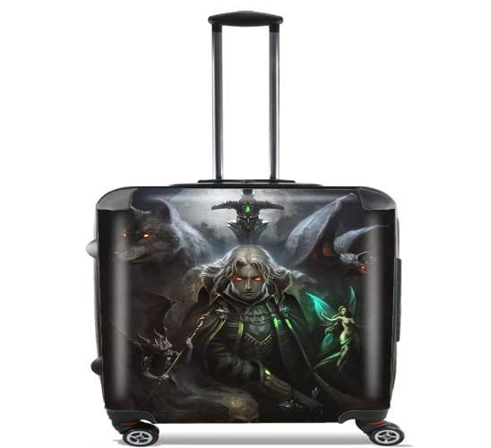  Fantasy Art Vampire Allucard para Ruedas cabina bolsa de equipaje maleta trolley 17" laptop