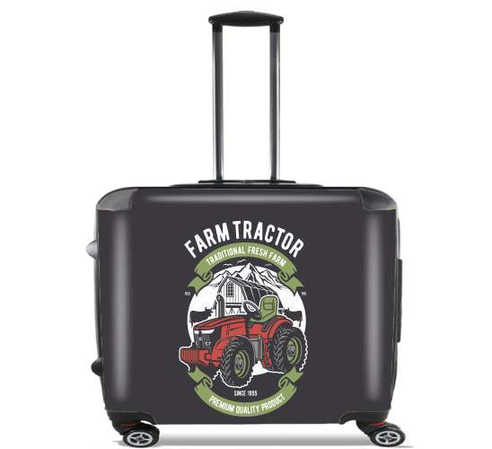  Farm Tractor para Ruedas cabina bolsa de equipaje maleta trolley 17" laptop