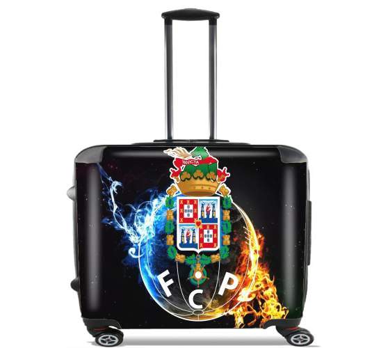  FC Porto para Ruedas cabina bolsa de equipaje maleta trolley 17" laptop