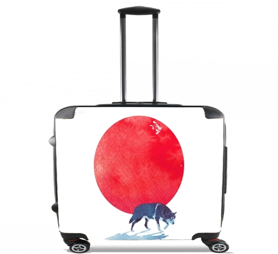  Fear the red para Ruedas cabina bolsa de equipaje maleta trolley 17" laptop